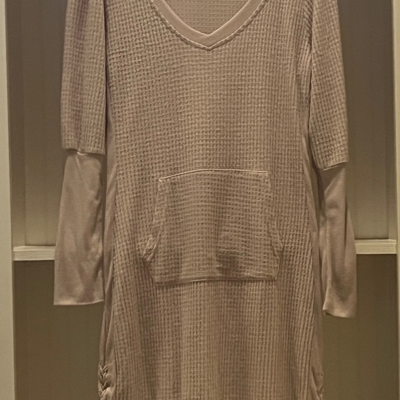 VENUS Sweater Dress | M | Blush | w. Pockets - Picture 6 of 9